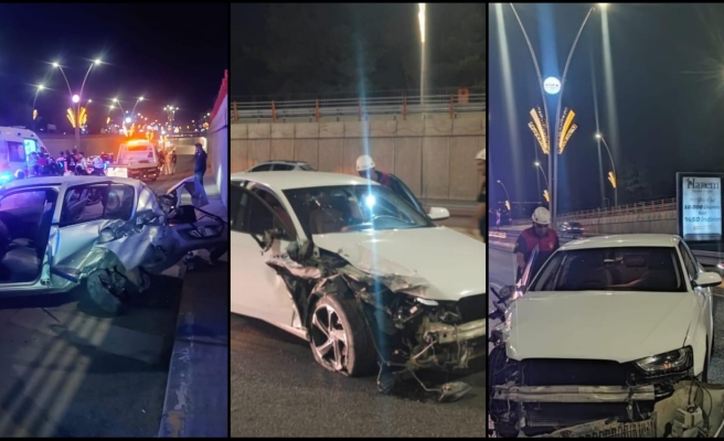 Karaköprü’de zincirleme trafik kazası