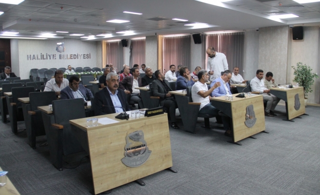 Haliliye Belediyesinin bütçesi oy birliğiyle kabul edildi