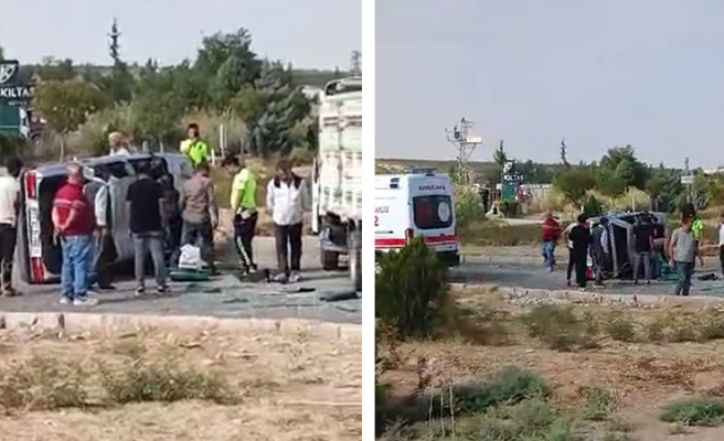 Şanlıurfa-Bozova yolunda kaza: 1 kişi yaralı