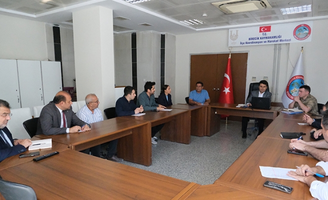 Birecik'te madde bağımlılığı ile mücadele toplantısı