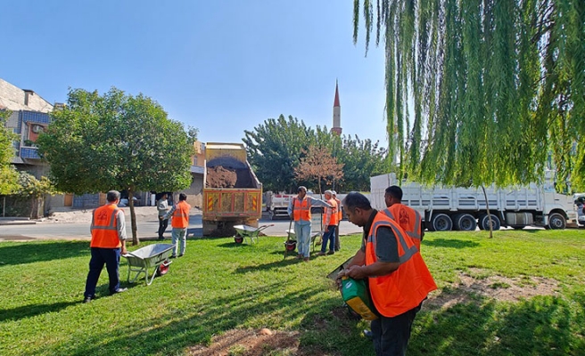 Eyyübiye Belediyesi, parkları yeniliyor