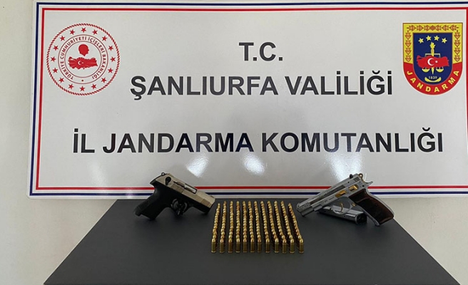 Şanlıurfa'da düğünde havaya ateş açan iki kişi yakalandı