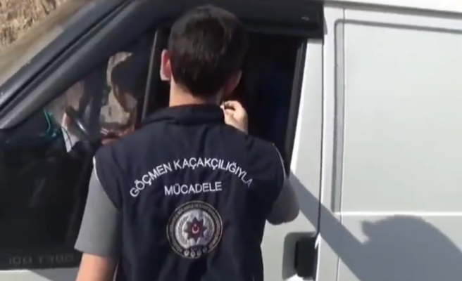 Urfa’da düzensiz göçmen denetimi