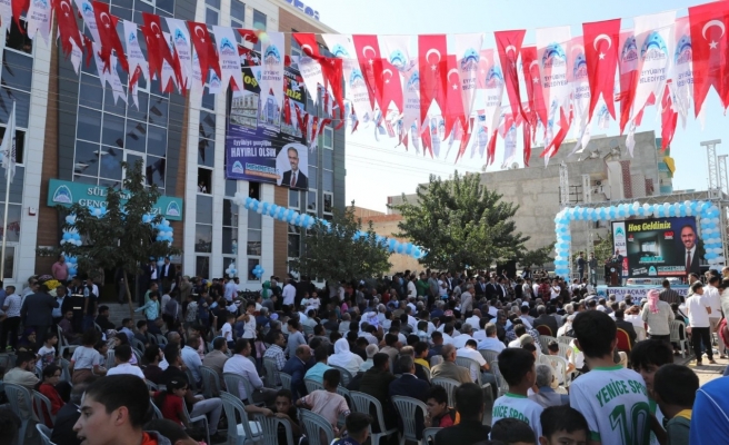 Eyyübiye'de gençlere dev hizmet açılışı