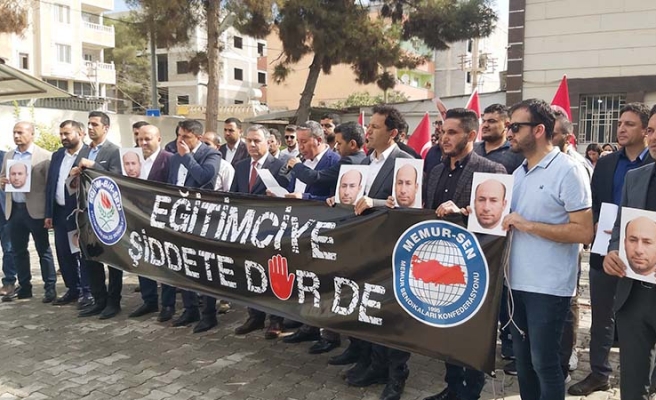 Urfa’da saldırıya uğrayan meslektaşları için yürüdüler