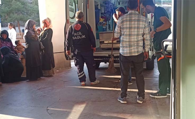 Urfa’da akıma kapılan işçinin ambulansta kalbi durdu