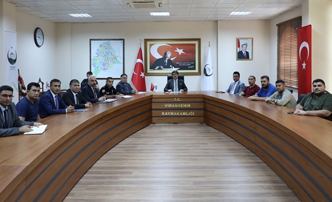 Viranşehir’de ‘ilçe spor güvenlik kurulu’ toplantısı yapıldı