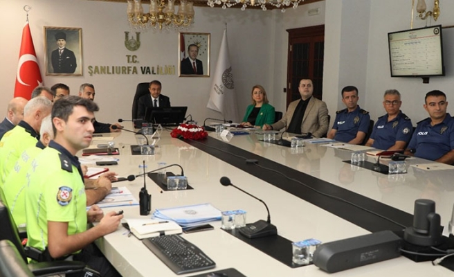 Şanlıurfa’da trafik sorununa çözüm önerileri görüşüldü