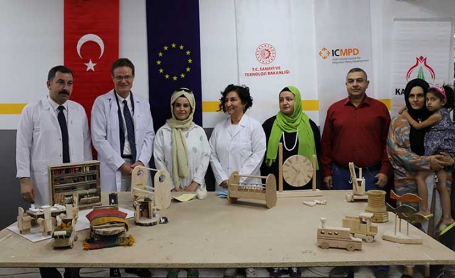 Avrupa Birliği delegasyonundan Karaköprü’deki kurslara ziyaret