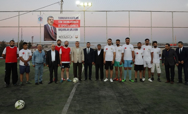 Şanlıurfa Büyükşehir Belediyesi’nden ‘Esnafla El Ele Futbol Turnuvası’