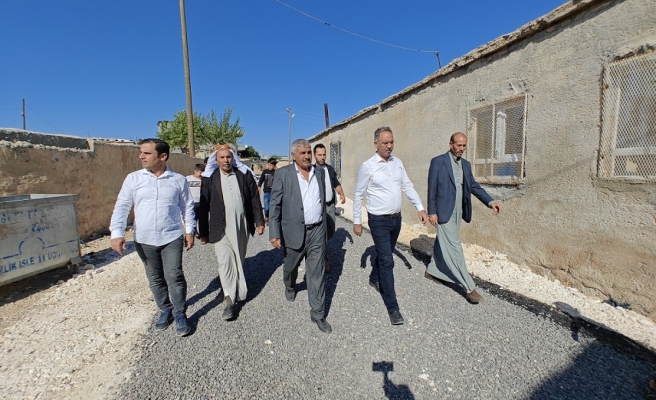 Eyyübiye'de Kırsal mahallelerde yeni yollar