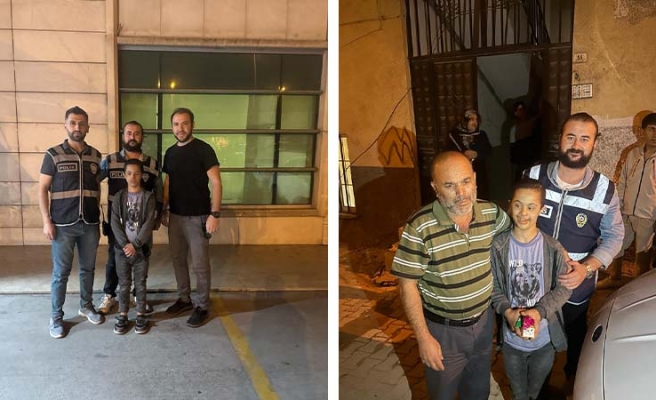 Urfa’da kayıp çocuktan güzel haber
