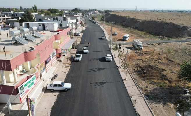 Büyükşehir’den Harran’da sıcak asfalt çalışması
