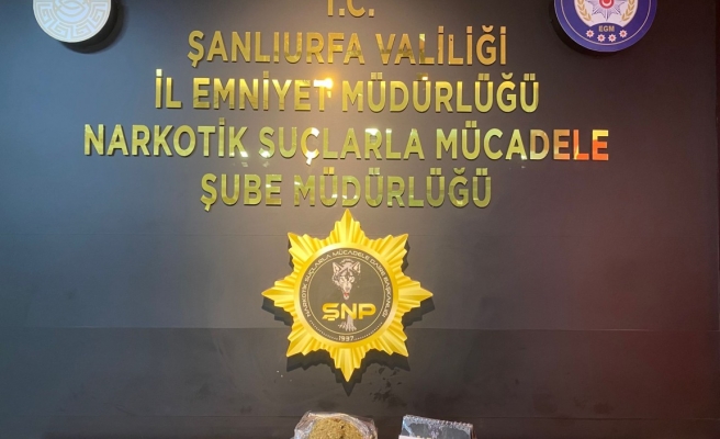 Şanlıurfa'da peş peşe uyuşturucu operasyonları! Gözaltılar var