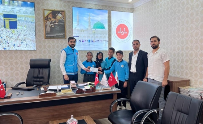 Urfalı öğrencilerden örnek davranış