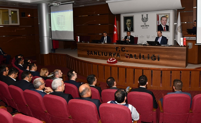 Şanlıurfa’da deprem sonrası yürütülen çalışmalar değerlendirdi