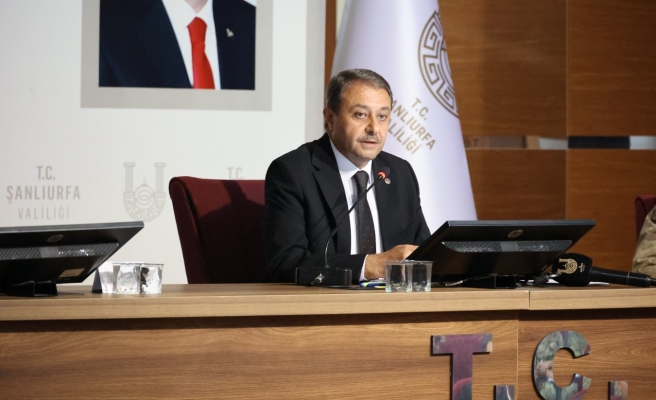 Şanlıurfa Valisi Şıldak kırmızı çizgisini açıkladı