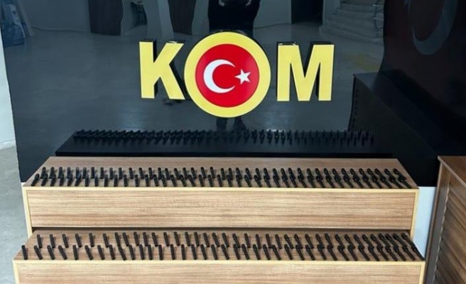 Şanlıurfa'da 507 adet tabanca namlusu ele geçirildi