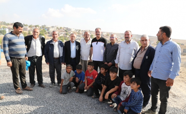 Eyyübiye’de köy yolları onarılıyor