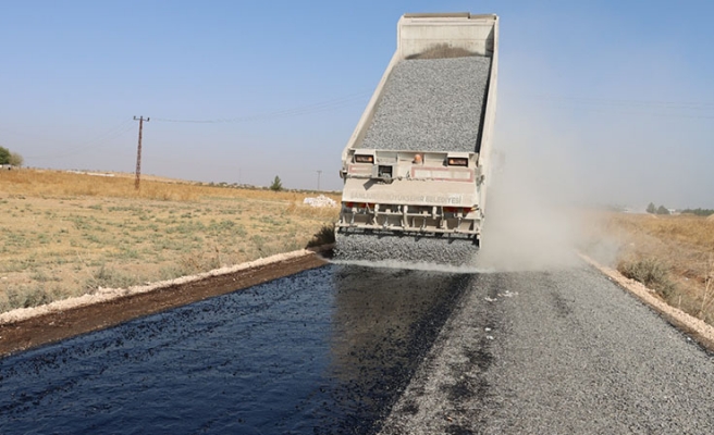 Büyükşehirden Akçakale kırsalında asfalt