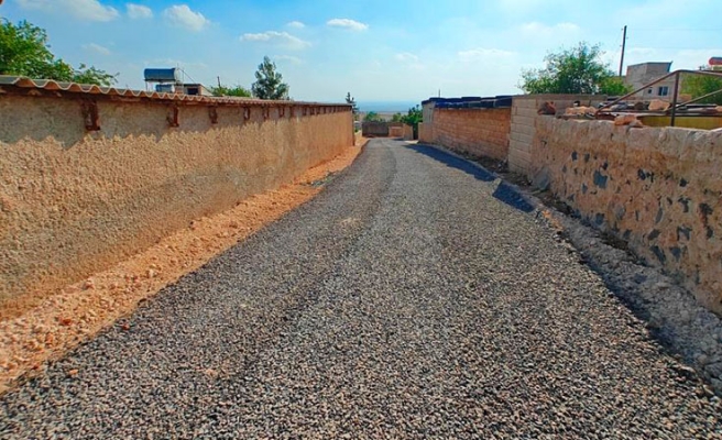 Eyyübiye'de bir mahalle daha asfalt yola kavuştu