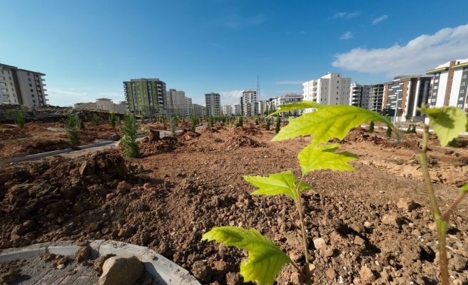 Doğukent'te 11 bin metrekarelik parkta sona doğru