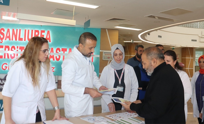 Harran Üniversitesi Hastanesinde diyabet hastalığına dikkat çekildi
