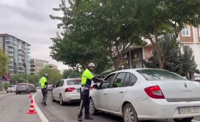 Şanlıurfa'da trafik denetimi: 4 araç trafikten men edildi