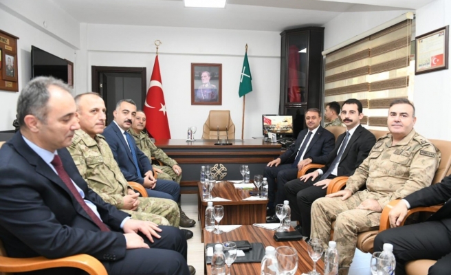 Vali Şıldak sınırda incelemelerde bulundu