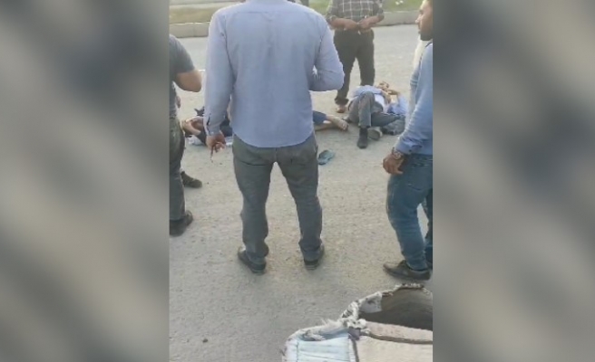 Akçakale’de yaşanan kazada 4 kişi yaralandı