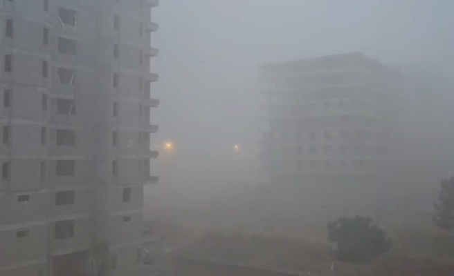 Urfa’da sabah saatlerinde sis etkili oldu!
