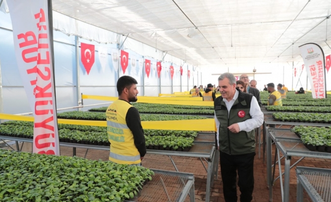 Toplum temelli sera projesinin açılışı yapıldı