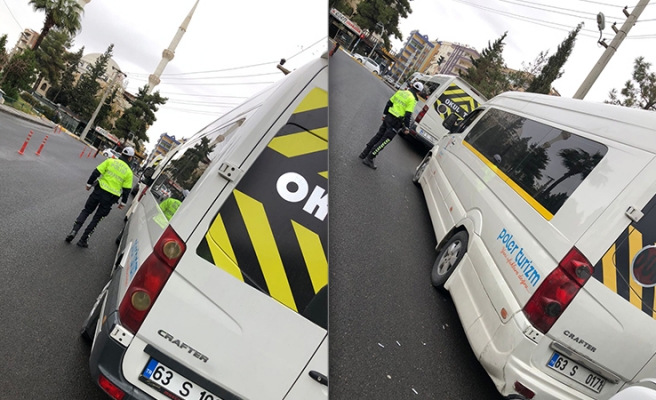 Şanlıurfa'da okul servislerine yönelik denetimler sürüyor