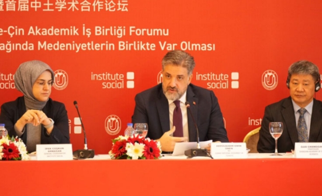 Türkiye-Çin İşbirliği Forumu’nun açılış konuşmasını Urfalı vekil yaptı