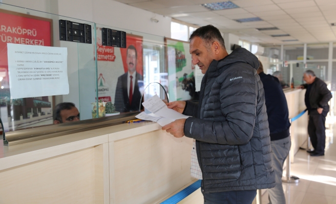 Karaköprü Belediyesi vergi borcu olanları uyardı