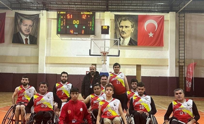 Engelli basketbol ligine Şanlıurfa ekibi galibiyetle başladı.
