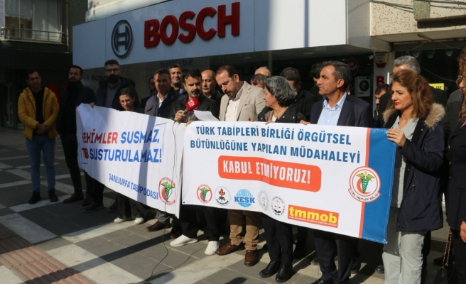 Tabipler Birliğinden görevden almaya yönelik yapılan davaya tepki