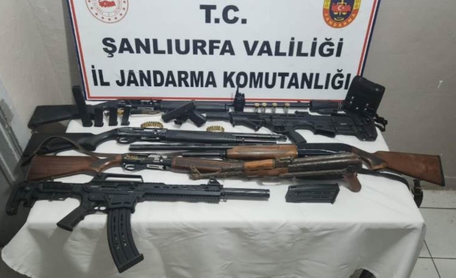 Siverek’te silah kaçakçılığı operasyonu