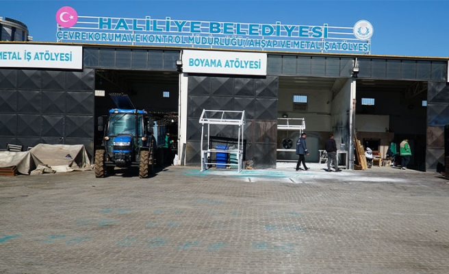 Haliliye Belediyesi hem üretiyor hem tasarruf sağlıyor