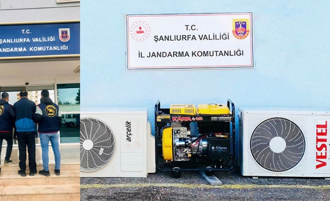 Şanlıurfa'da faili meçhul baz istasyonu hırsızlıkları aydınlatıldı