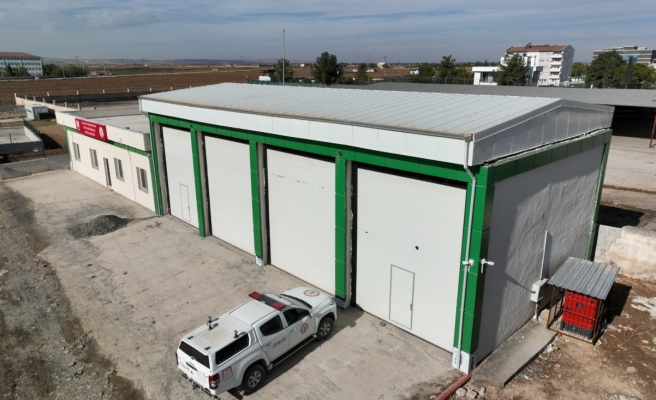 Suruç itfaiye amirliği binası tamamlandı