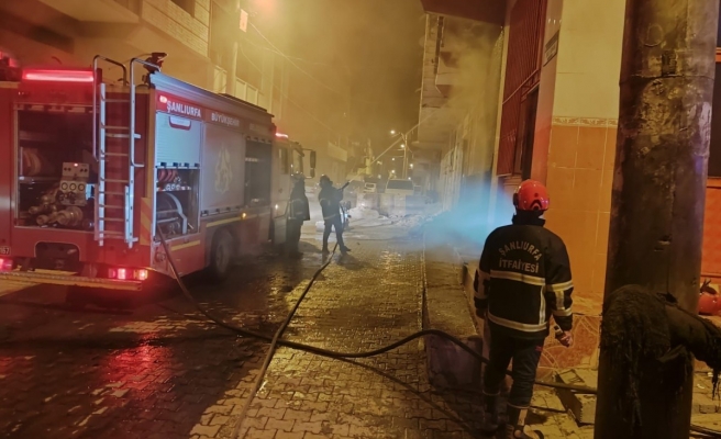 Urfa'da sabah saatlerinde fırında yangın!