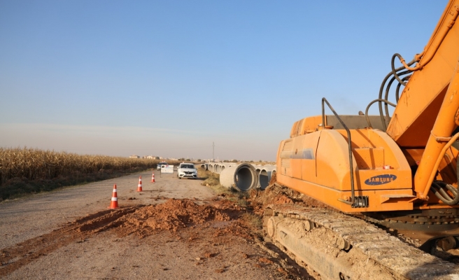 Başkan Beyazgül, Suruç’ta alt yapı çalışmalarını inceledi