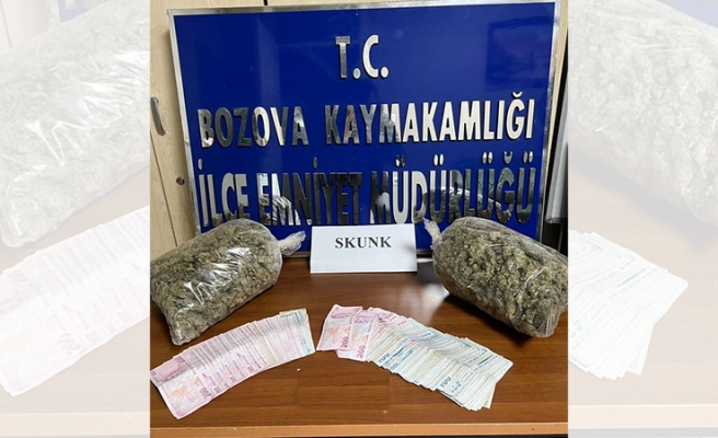 Bozova'da 2 kilo 80 gram skunk ele geçirildi