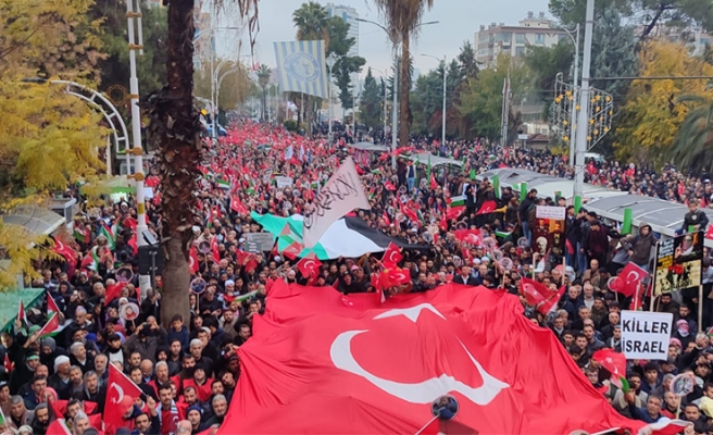 Şanlıurfalılar Filistin için yürüdü