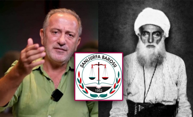 Şanlıurfa Barosu gazeteci Fatih Altaylı hakkında suç duyurusunda bulundu