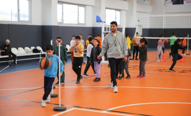 Karaköprü’de geleceğin sporcuları yetişiyor!