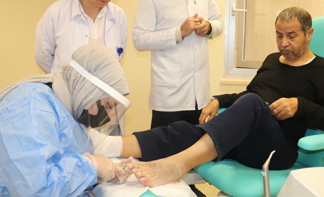 Harran Üniversitesinde podoloji merkezi açıldı