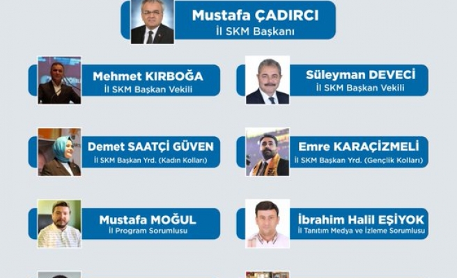 AK Parti Şanlıurfa SKM Yönetimi belirlendi