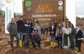 Muğla’da ‘Kalk Gidelim’ Dizisi Hatıra Ormanı Kuruldu